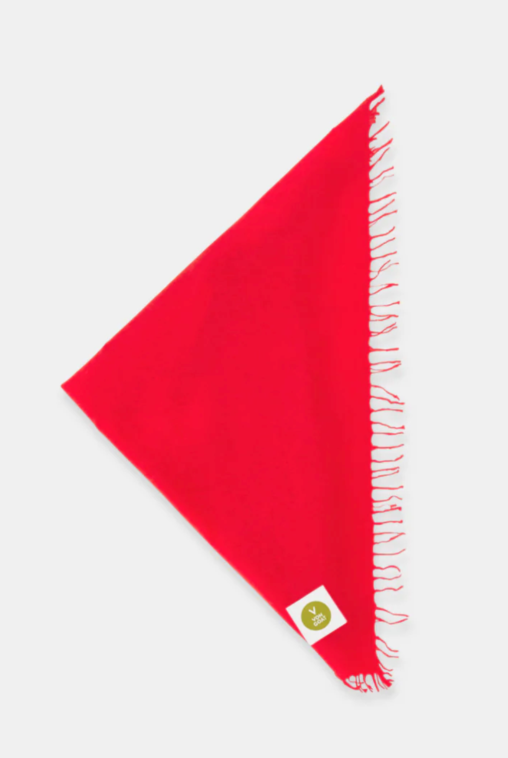 BAMDANA LIPSTICK mit Fransen  -  V von Goat