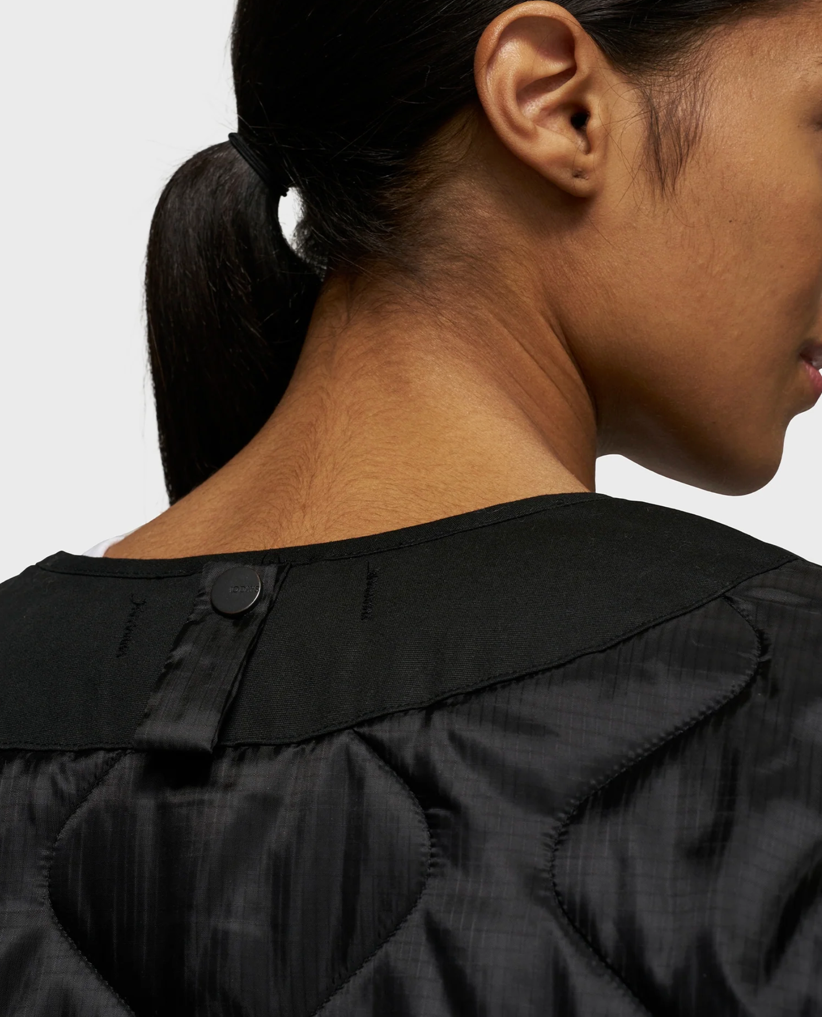 Light padded Jacket black  - 10DAYS