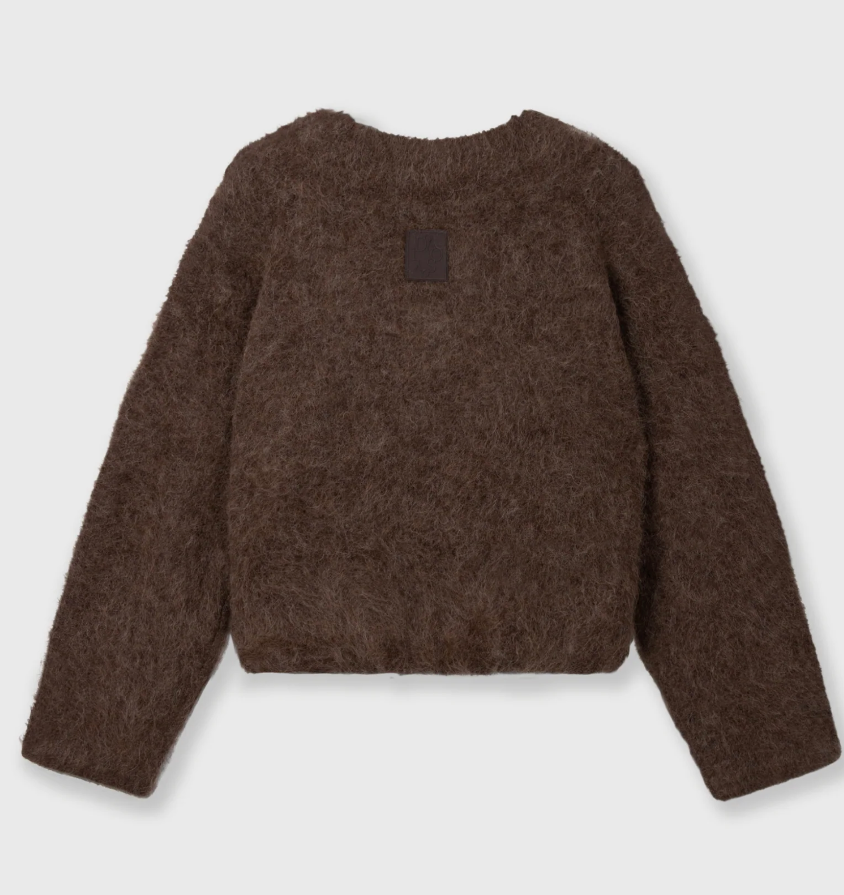 hairy knit sweater pleats  - 10DAYS