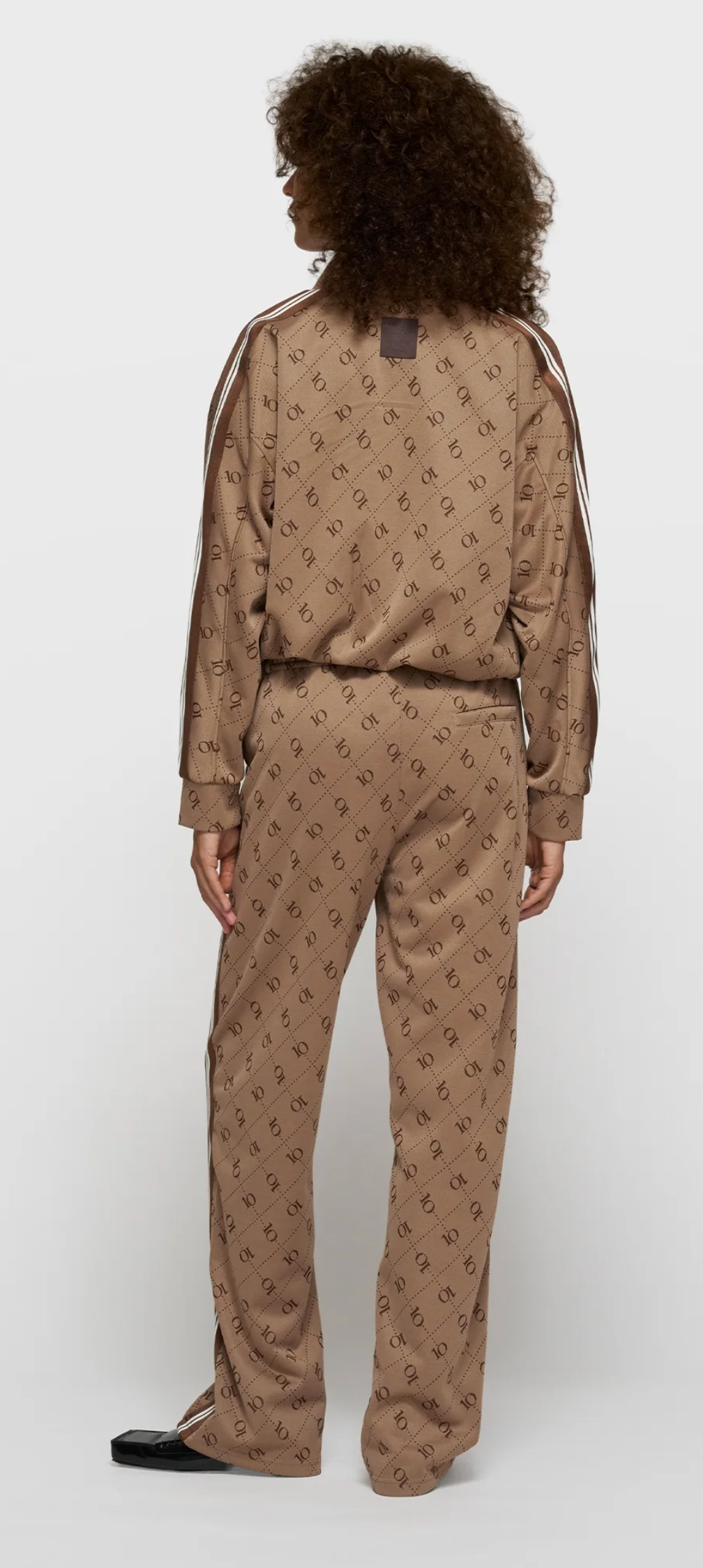 track jacket monogram   - 10DAYS