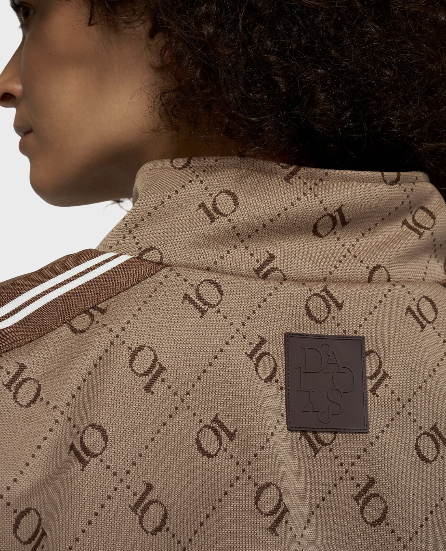 track jacket monogram   - 10DAYS