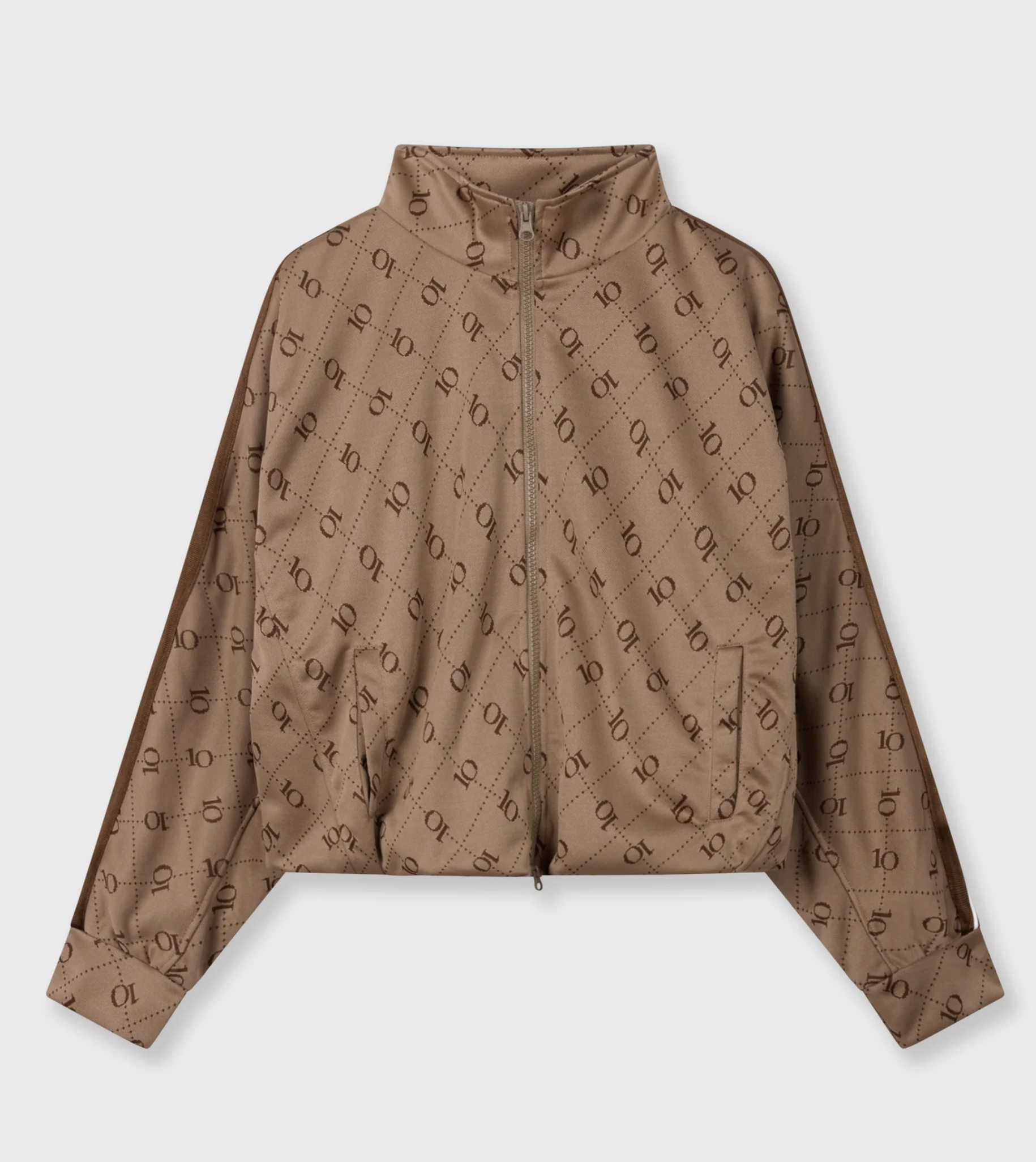 track jacket monogram   - 10DAYS