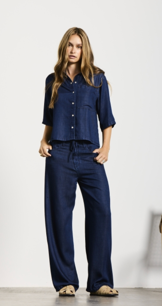 K4 | WIDE LEG  -  GOLDGARN