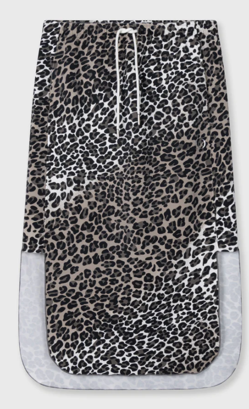soft scuba skirt leopard - 10DAYS