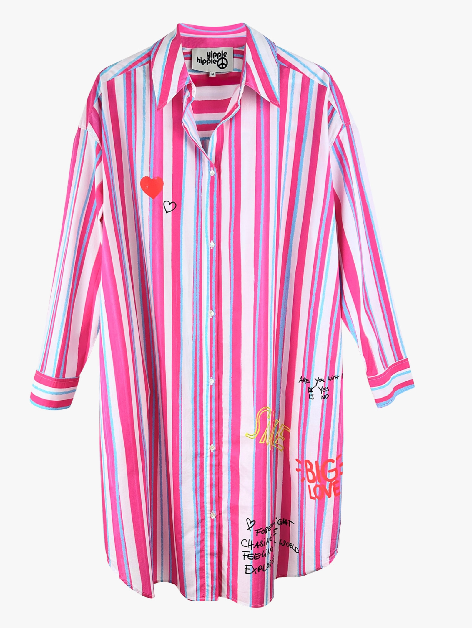 Hemdblusenkleid   - YIPPIE HIPPIE