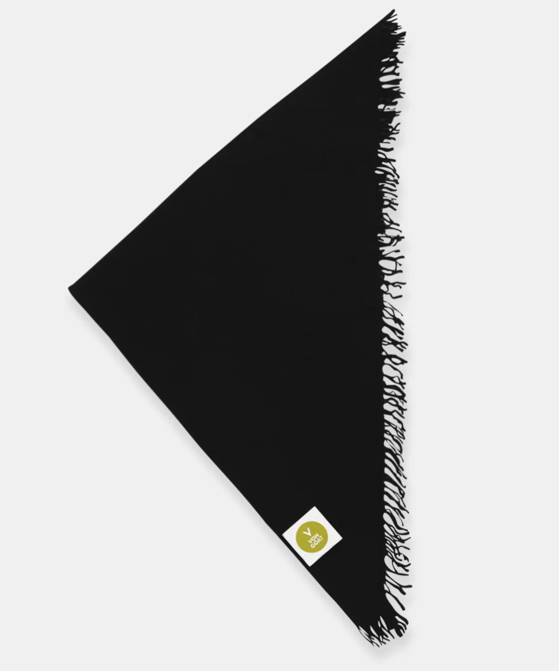 Bandana mit Fransen black  -  V von Goat