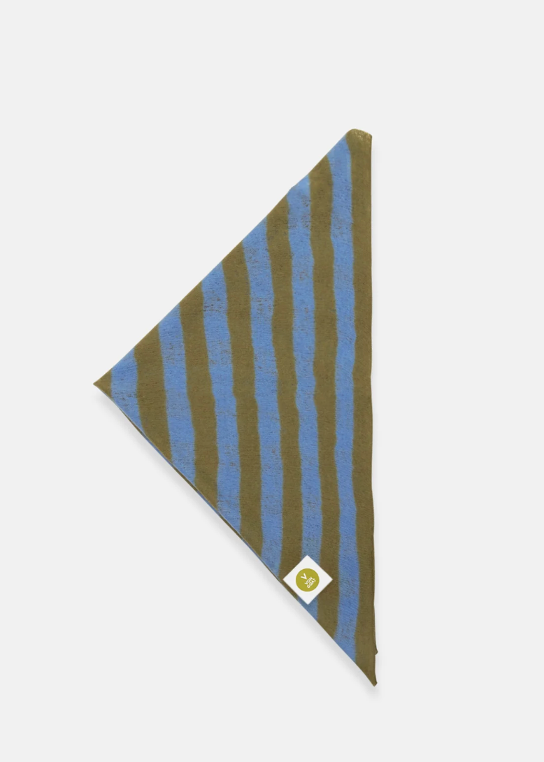 BANDANA FIR GREEN/DELICATE BLUE -  V von Goat
