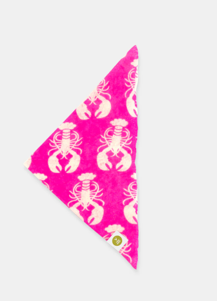 BANDANA LOBSTER SUGAR PLUM/WHITE -  V von Goat