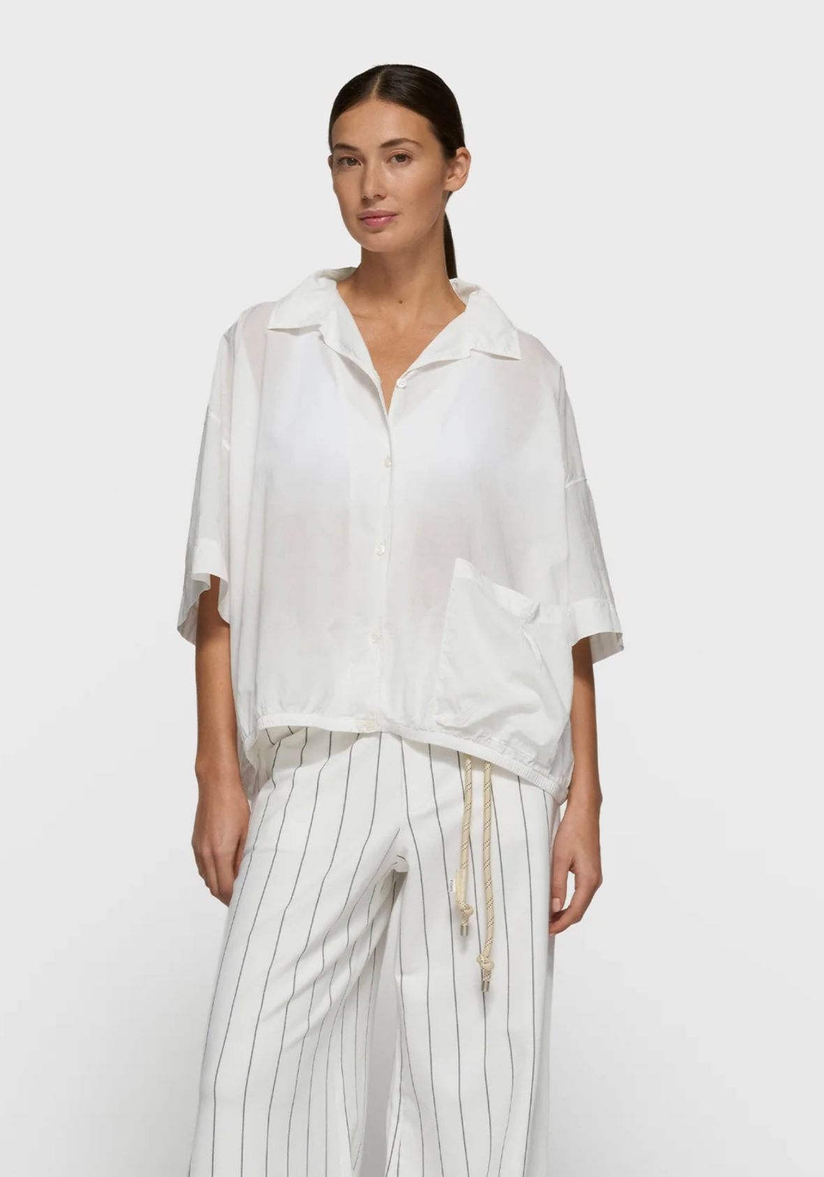 oversized blouse jacketecru  - 10DAYS