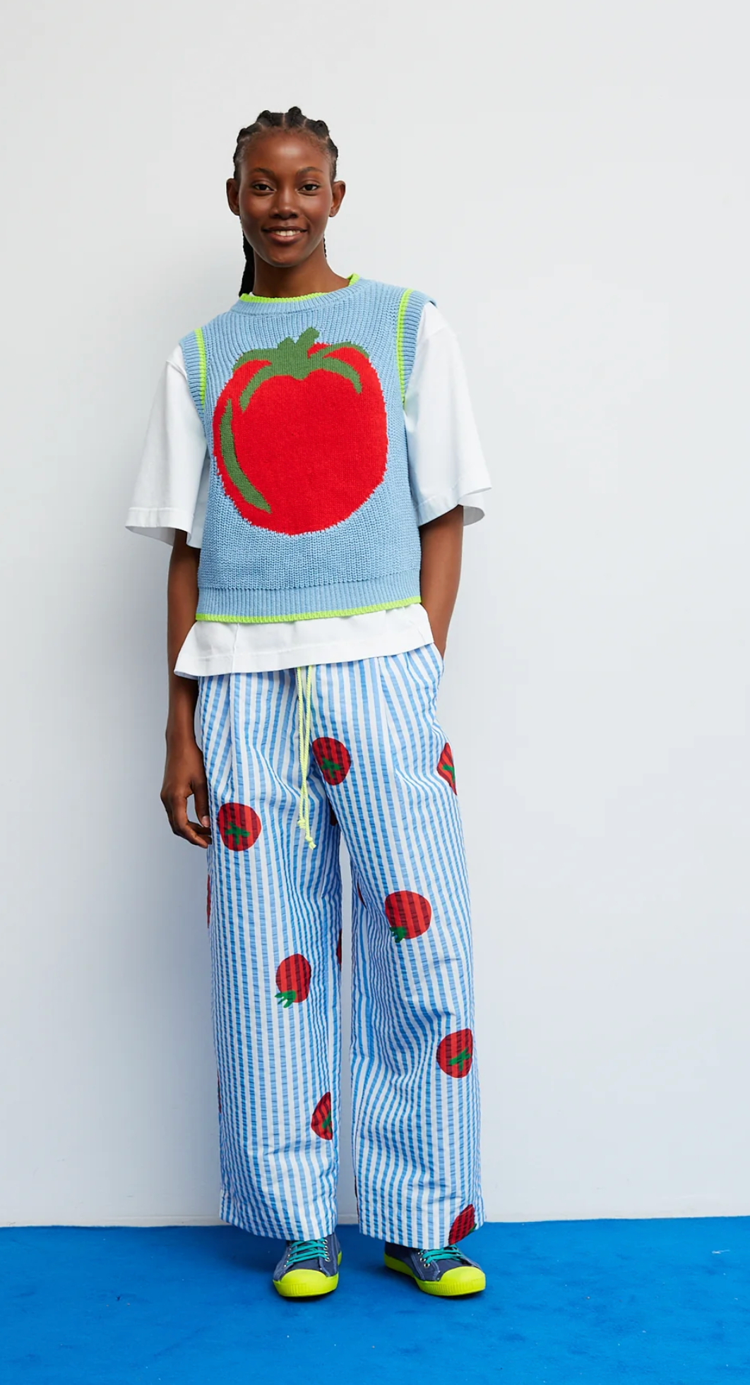 Pomodoro Pullunder blau - DRBLOOM