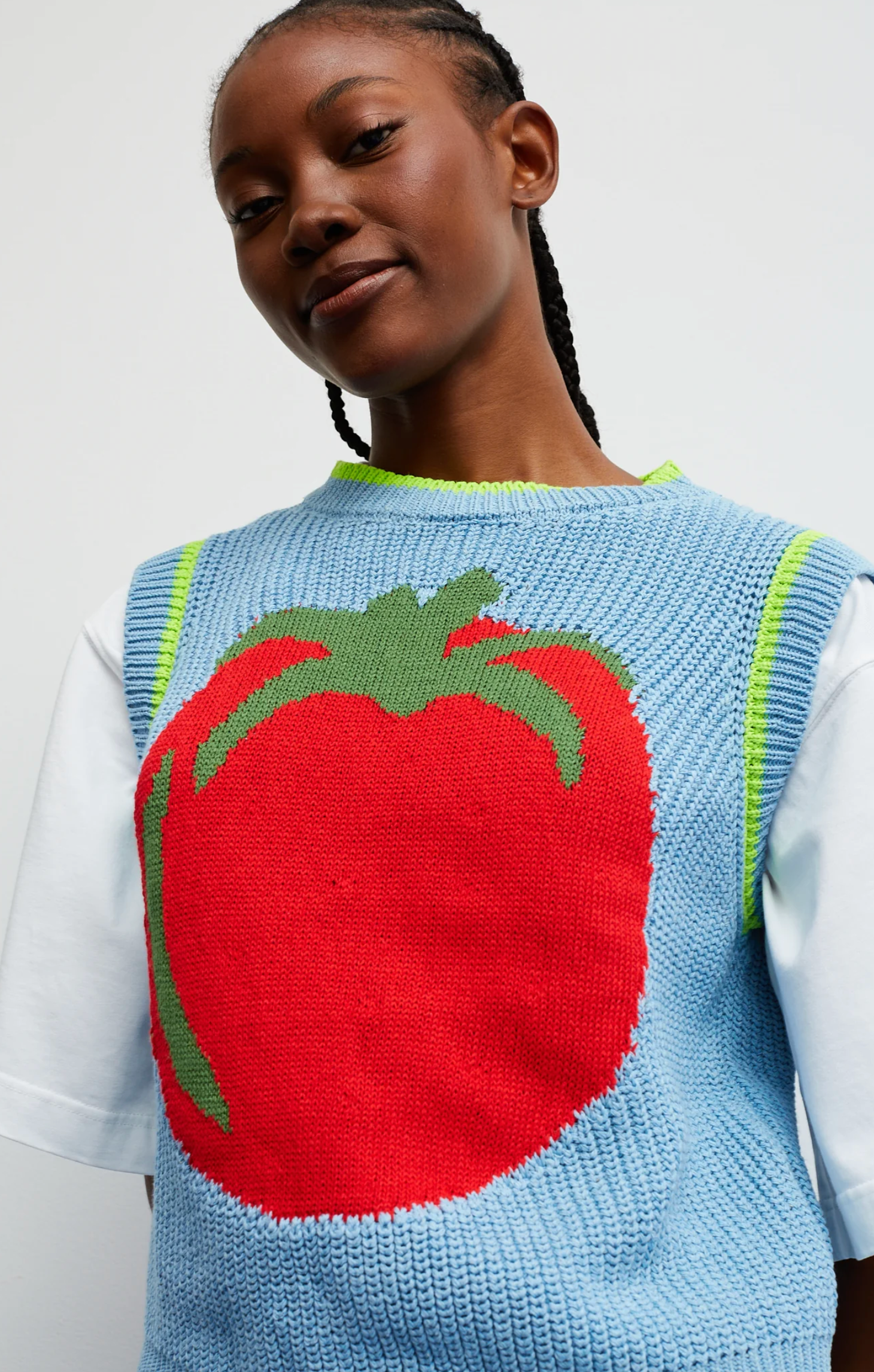 Pomodoro Pullunder blau - DRBLOOM