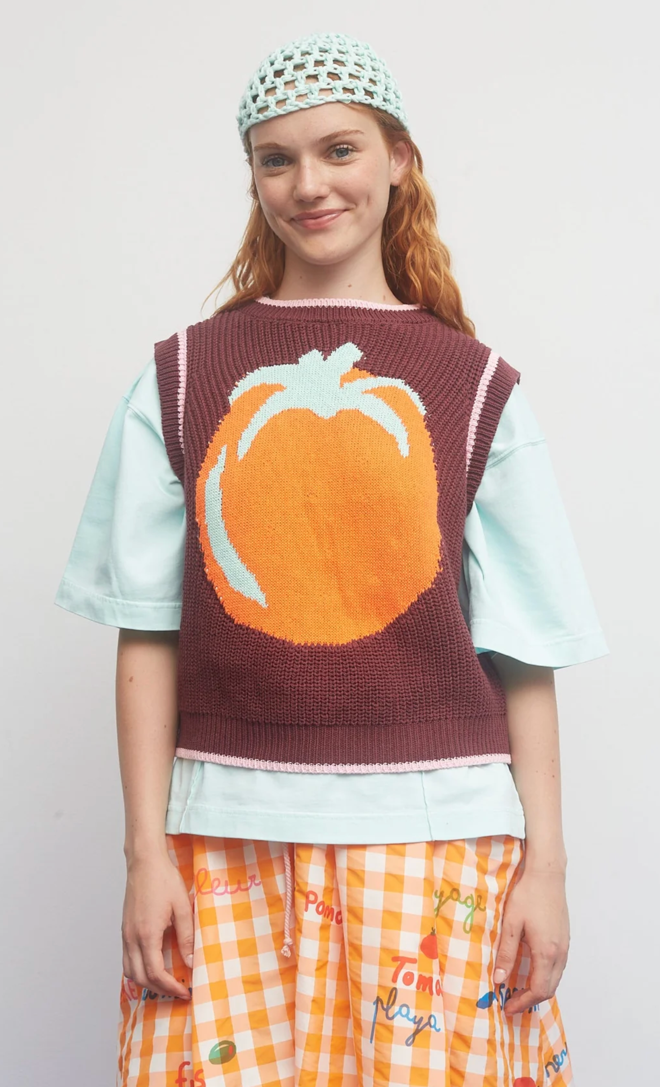 Pomodoro Pullunder braun - DRBLOOM