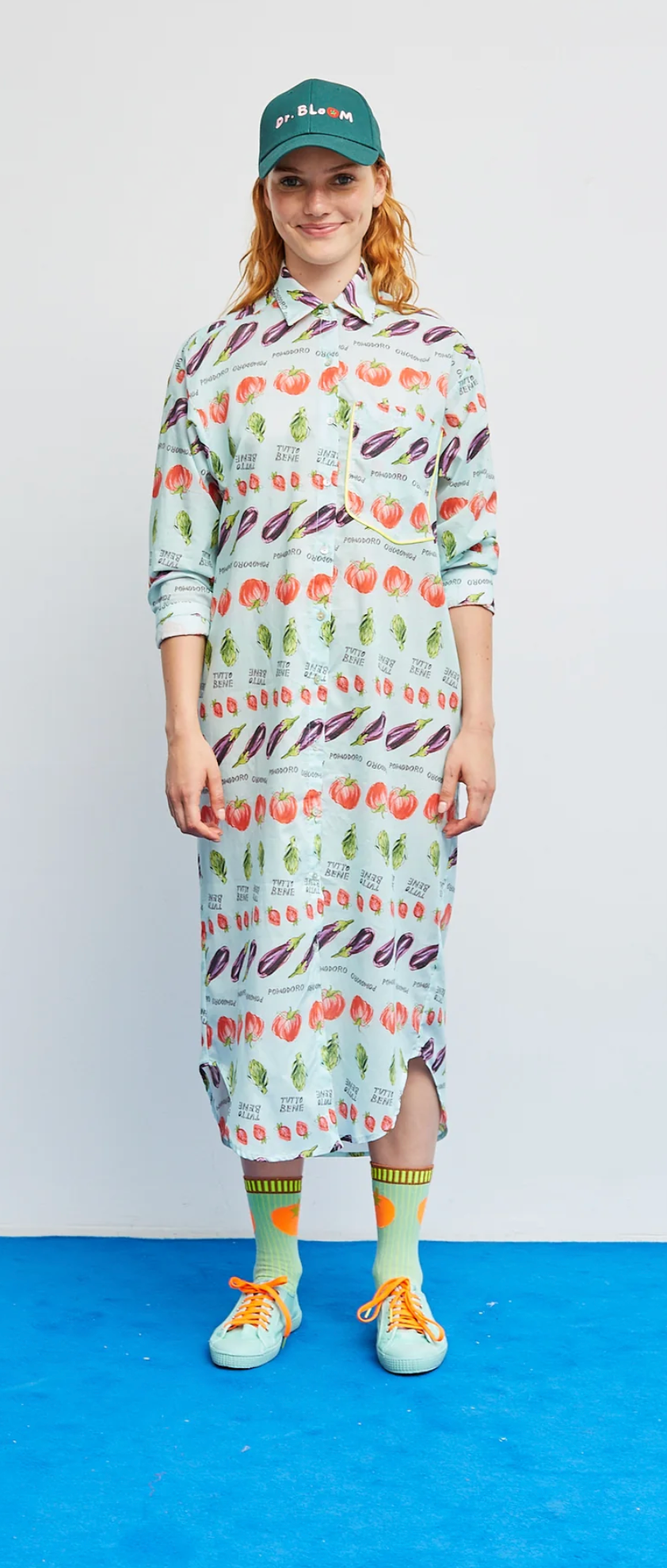 Aqua Boat-Kleid  - DR BLOOM