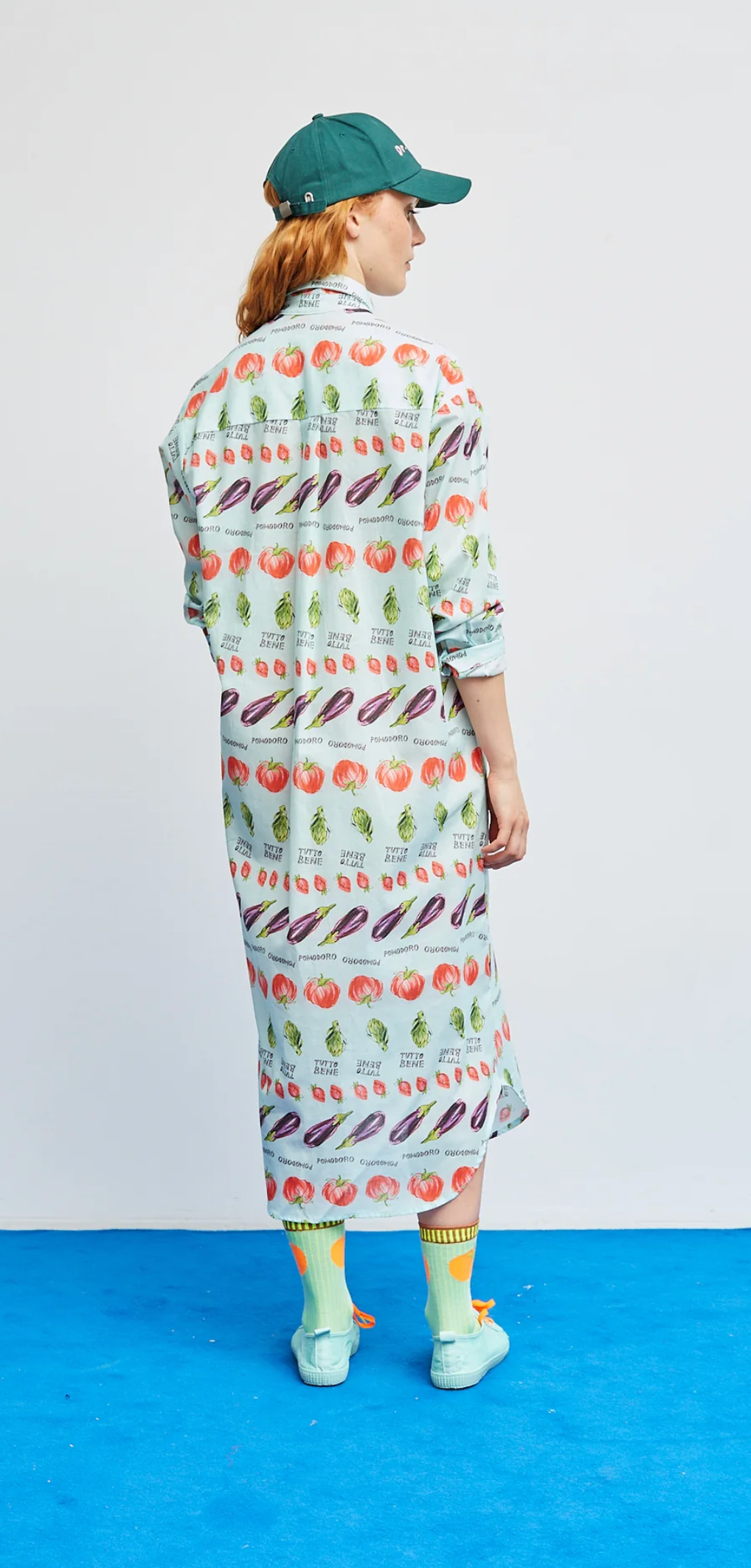 Aqua Boat-Kleid  - DR BLOOM