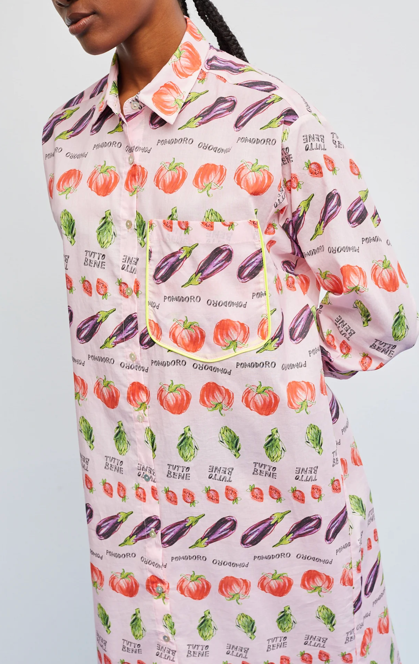 rosa Boat-Kleid  - DR BLOOM