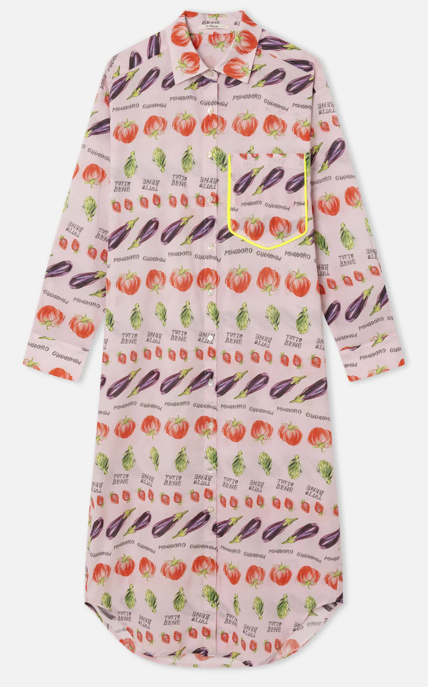 rosa Boat-Kleid  - DR BLOOM