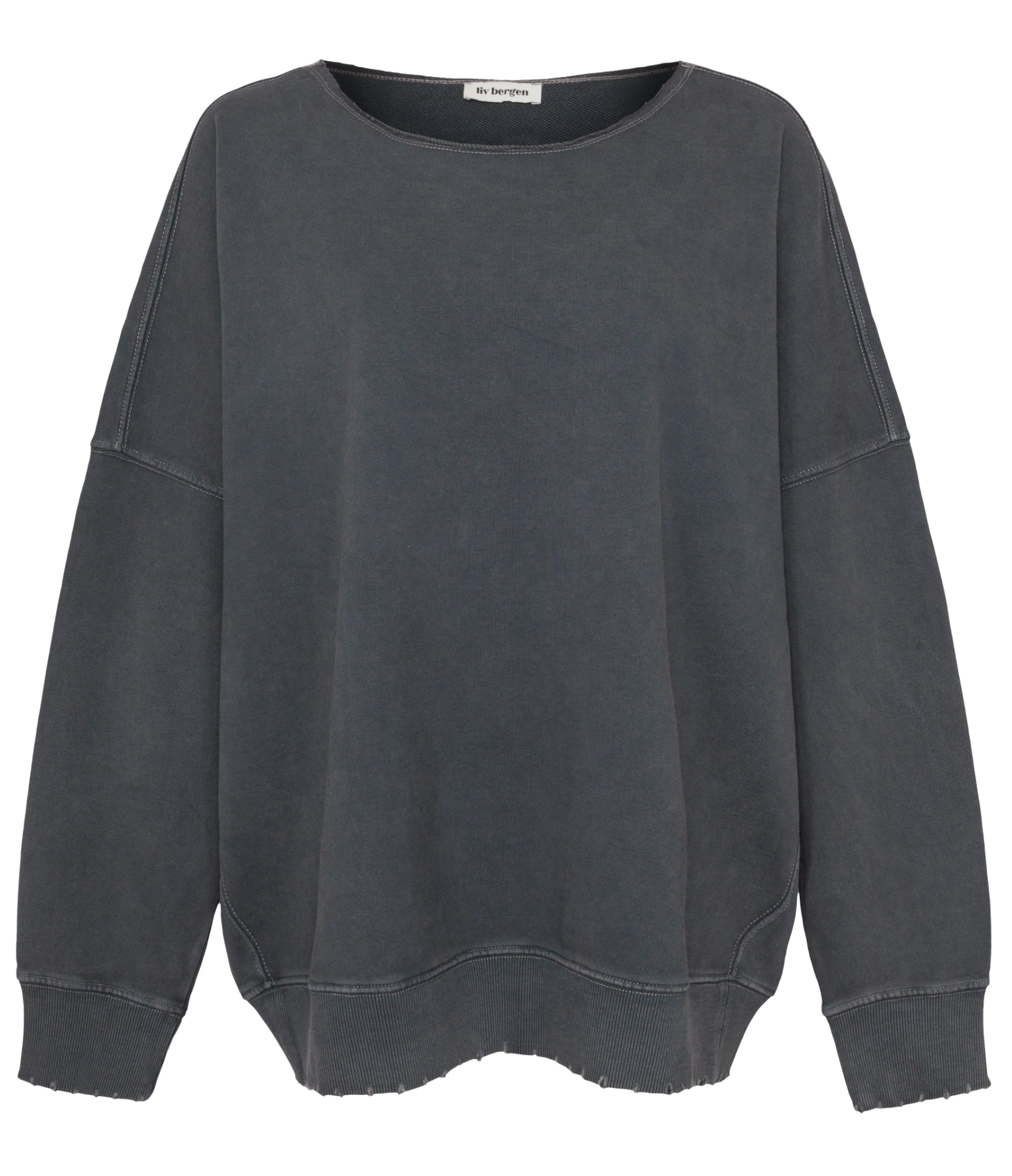 Sweater DAZE_LIV CHARCOAL - Liv Bergen