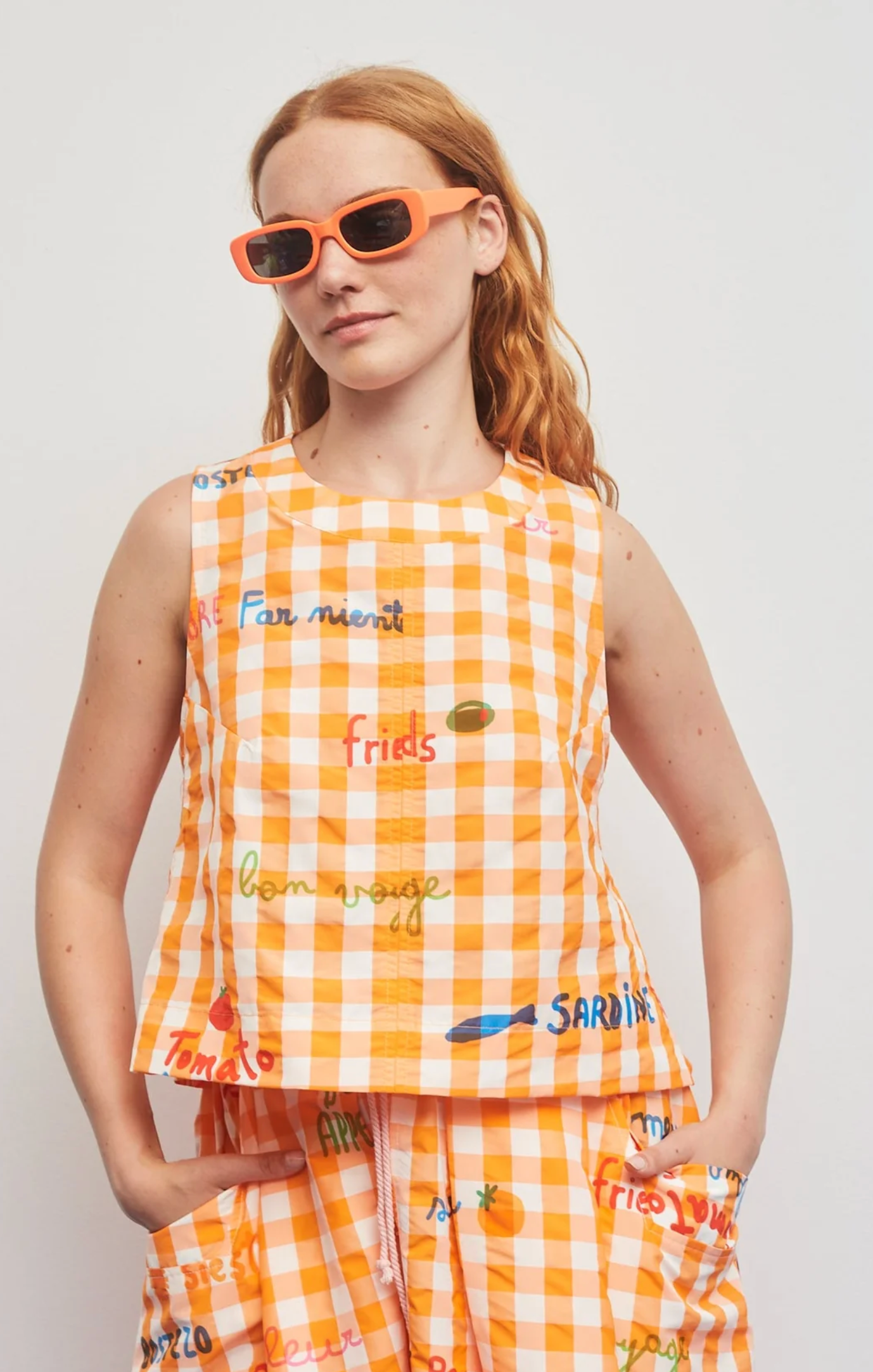 Top orange - DR BLOOM
