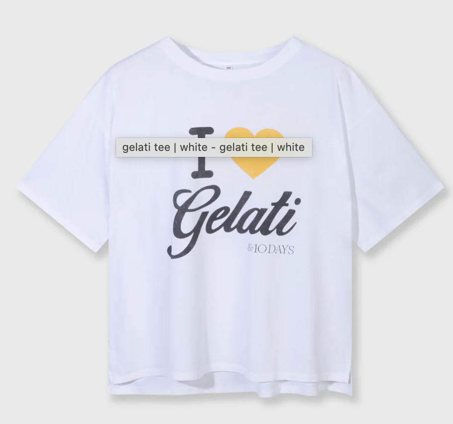 gelati tee  - 10DAYS