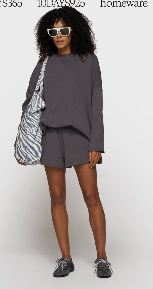 beach sweater slub fleece - 10DAYS