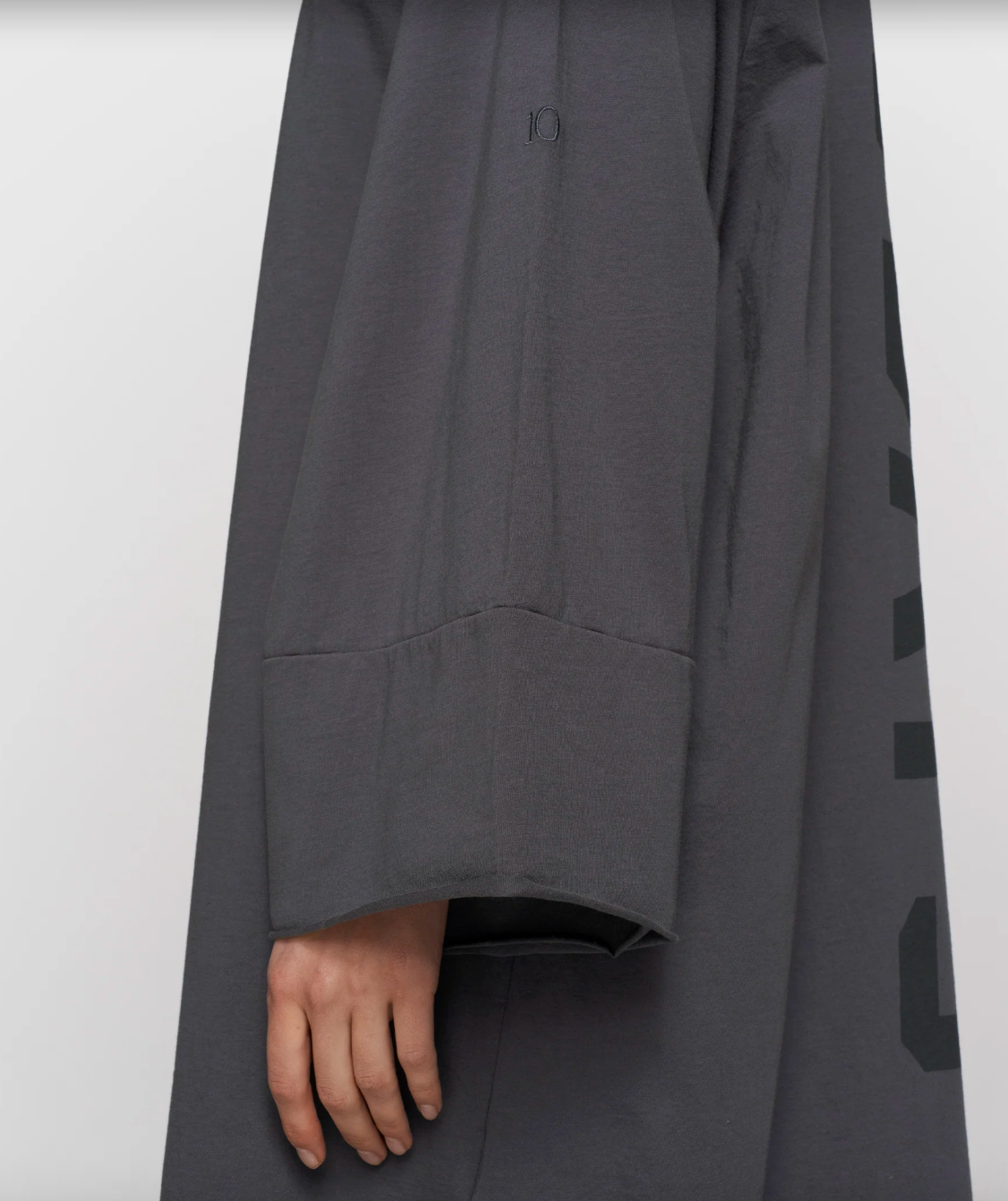 jersey logo dress - 10DAYS