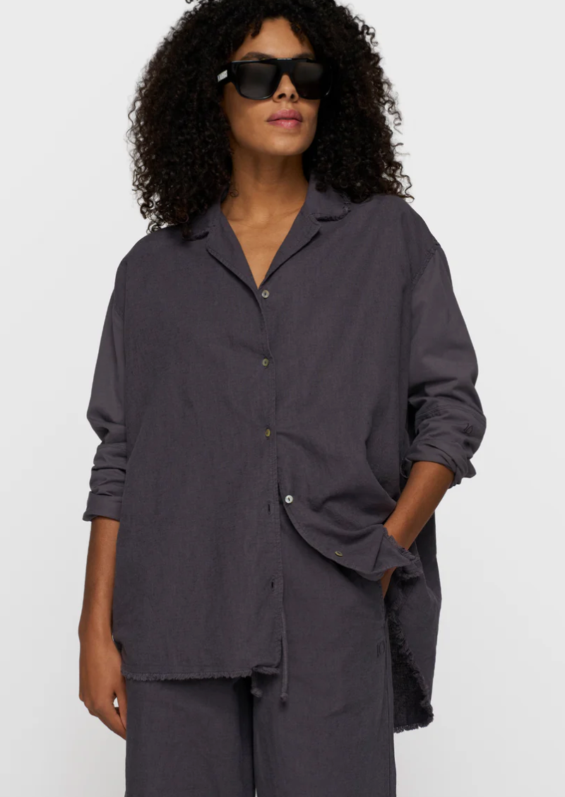 cotton linen blouse - 10DAYS