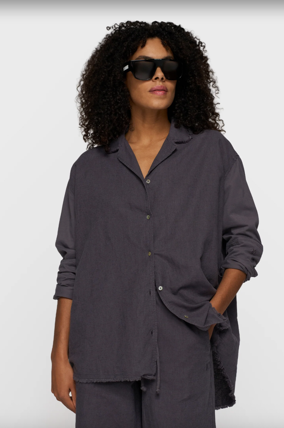 cotton linen blouse - 10DAYS