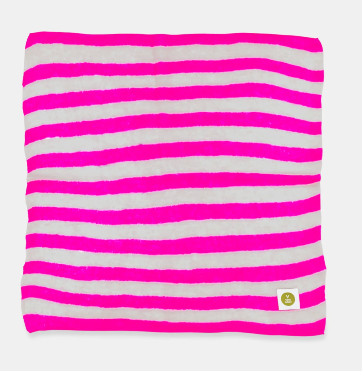 Bandana Neon Pink/Light Grey -  V von Goat