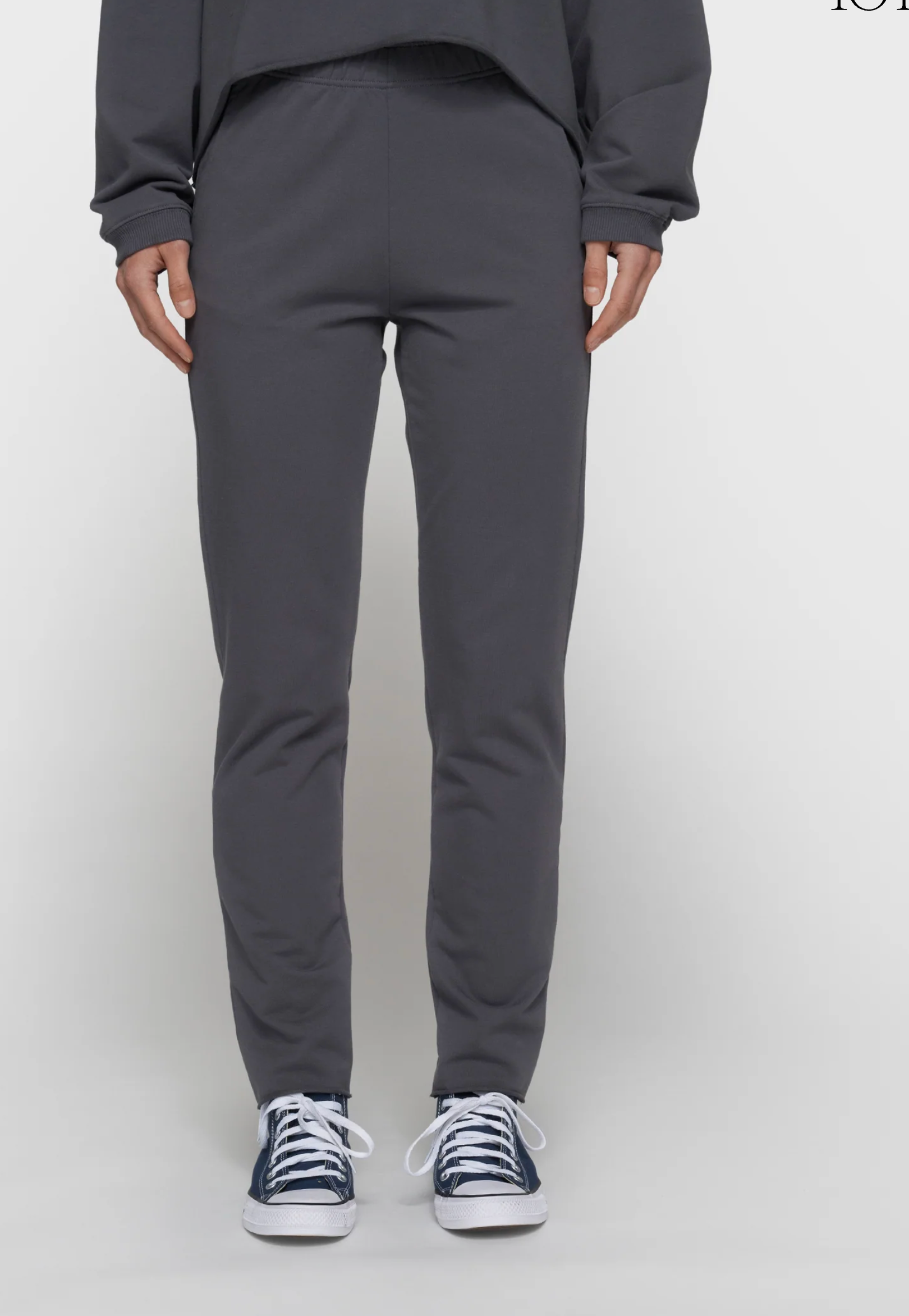 silent chique slim jogger steel blue - 10DAYS