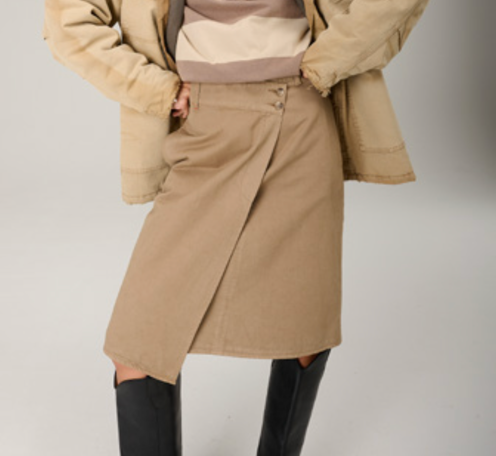 SKIRT BARCELONA hazelut - Liv Bergen
