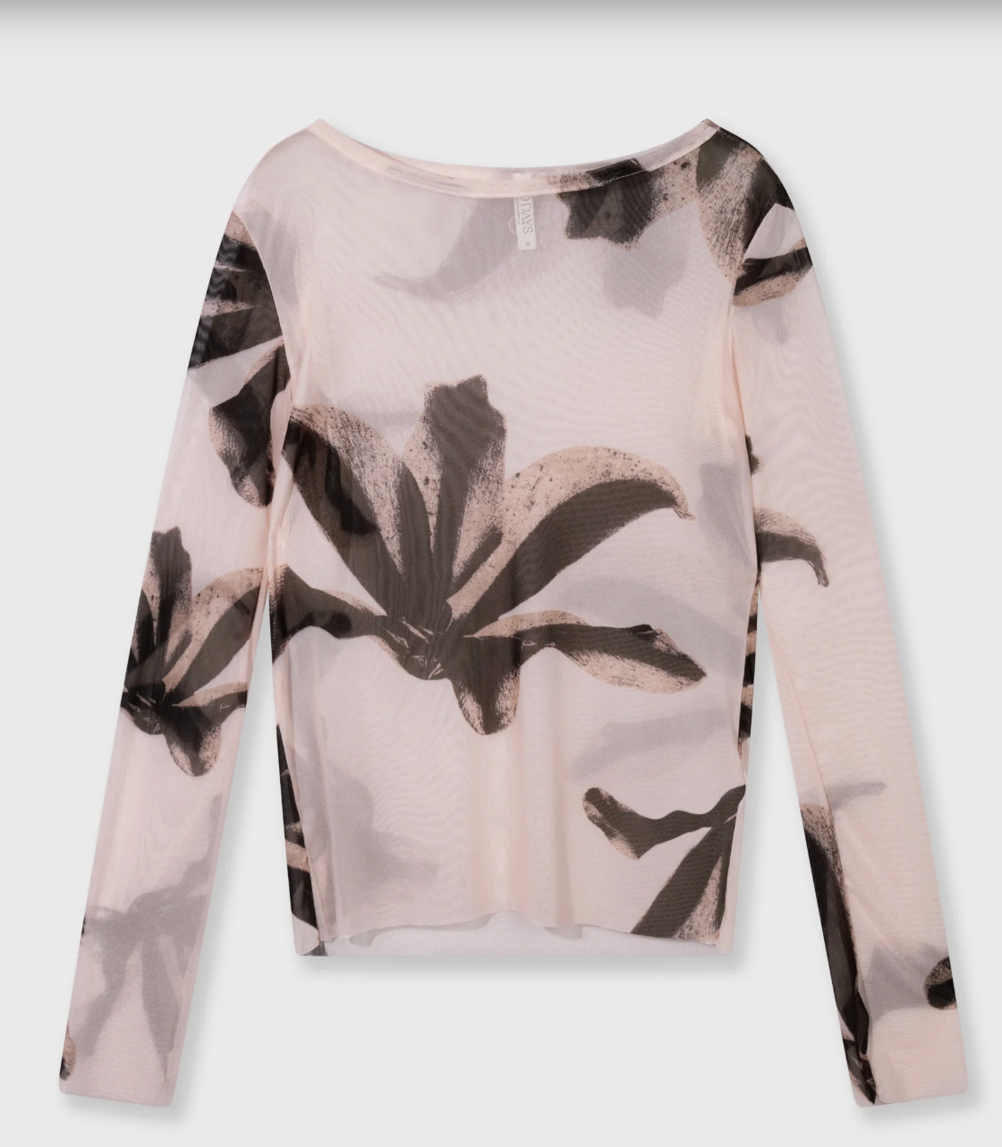 mesh long sleeve flower - 10DAYS