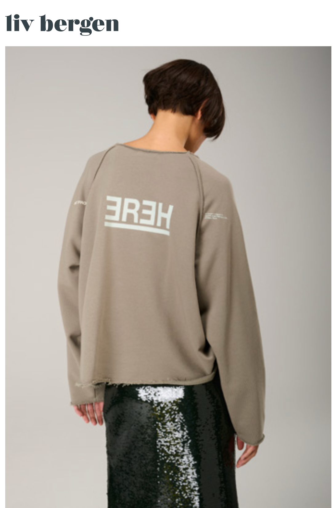 Sweater FINE NATURE - Liv Bergen