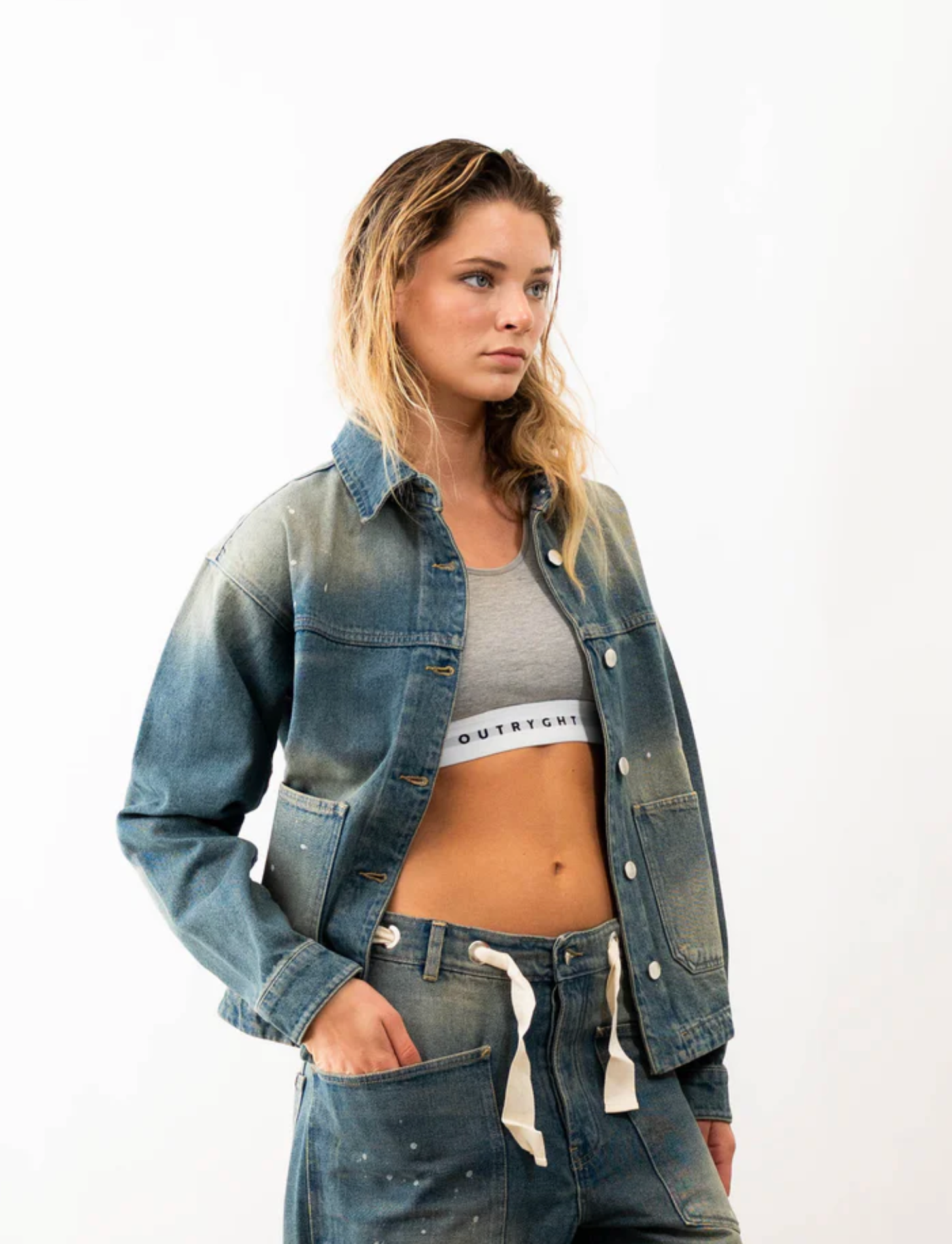 Jeansjacke/Hemd OULUCKY - OUTRYGHT