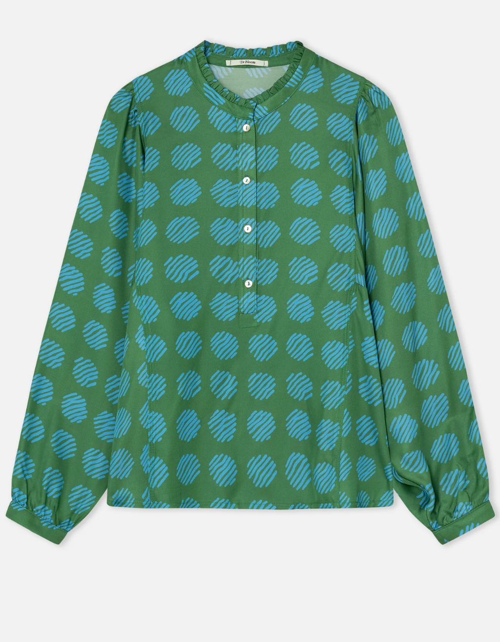 BLUSE FLECHAZO GRÜN  - DRBLOOM