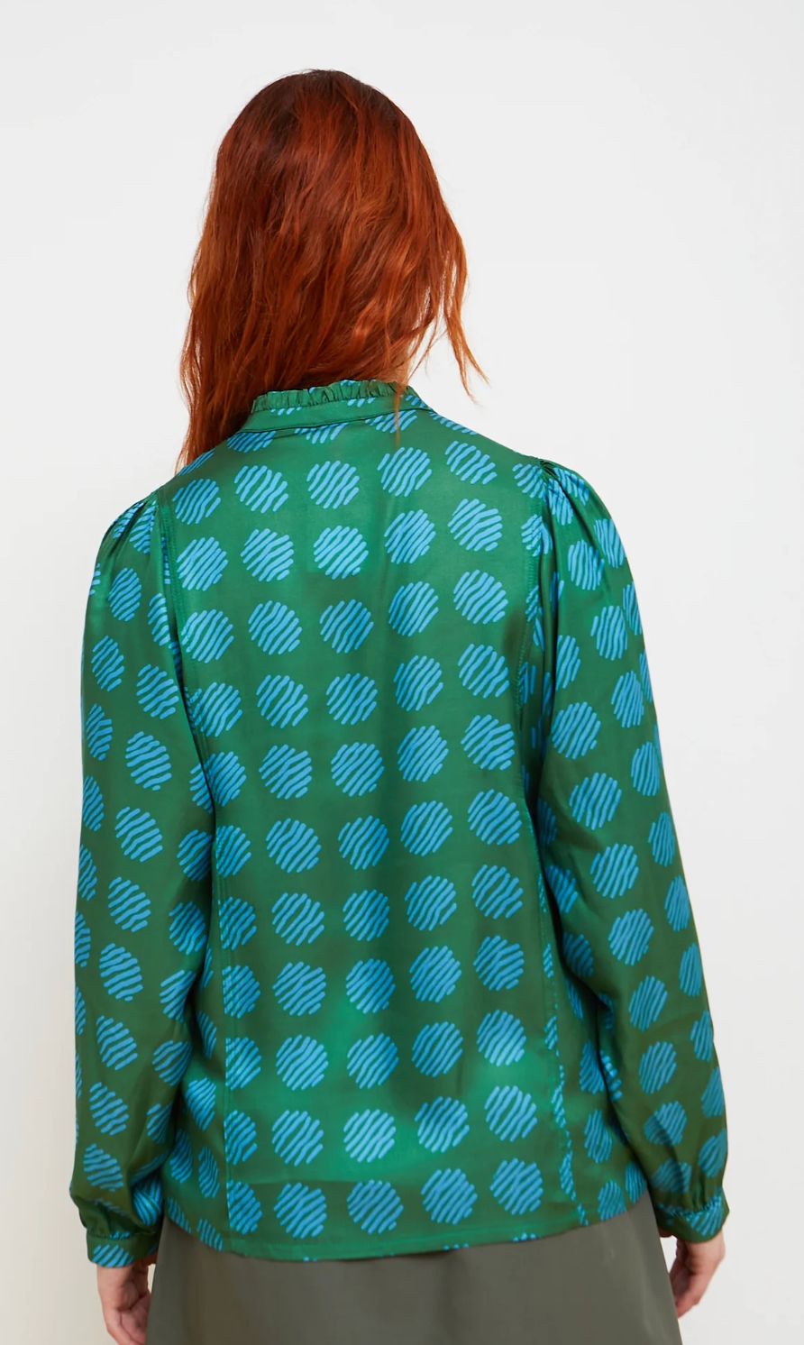 BLUSE FLECHAZO GRÜN  - DRBLOOM