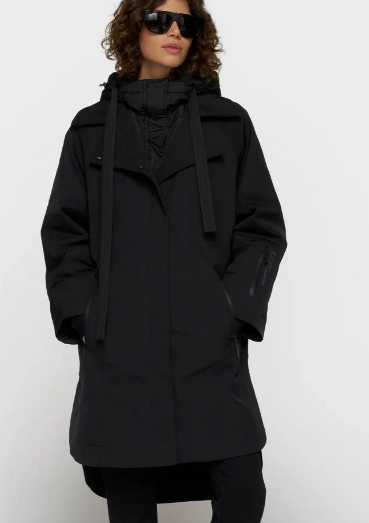 The cool coat black  - 10DAYS
