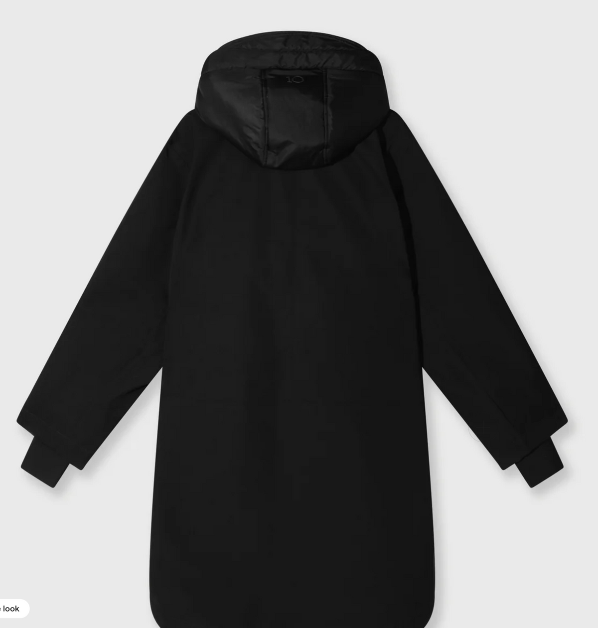 The cool coat black  - 10DAYS