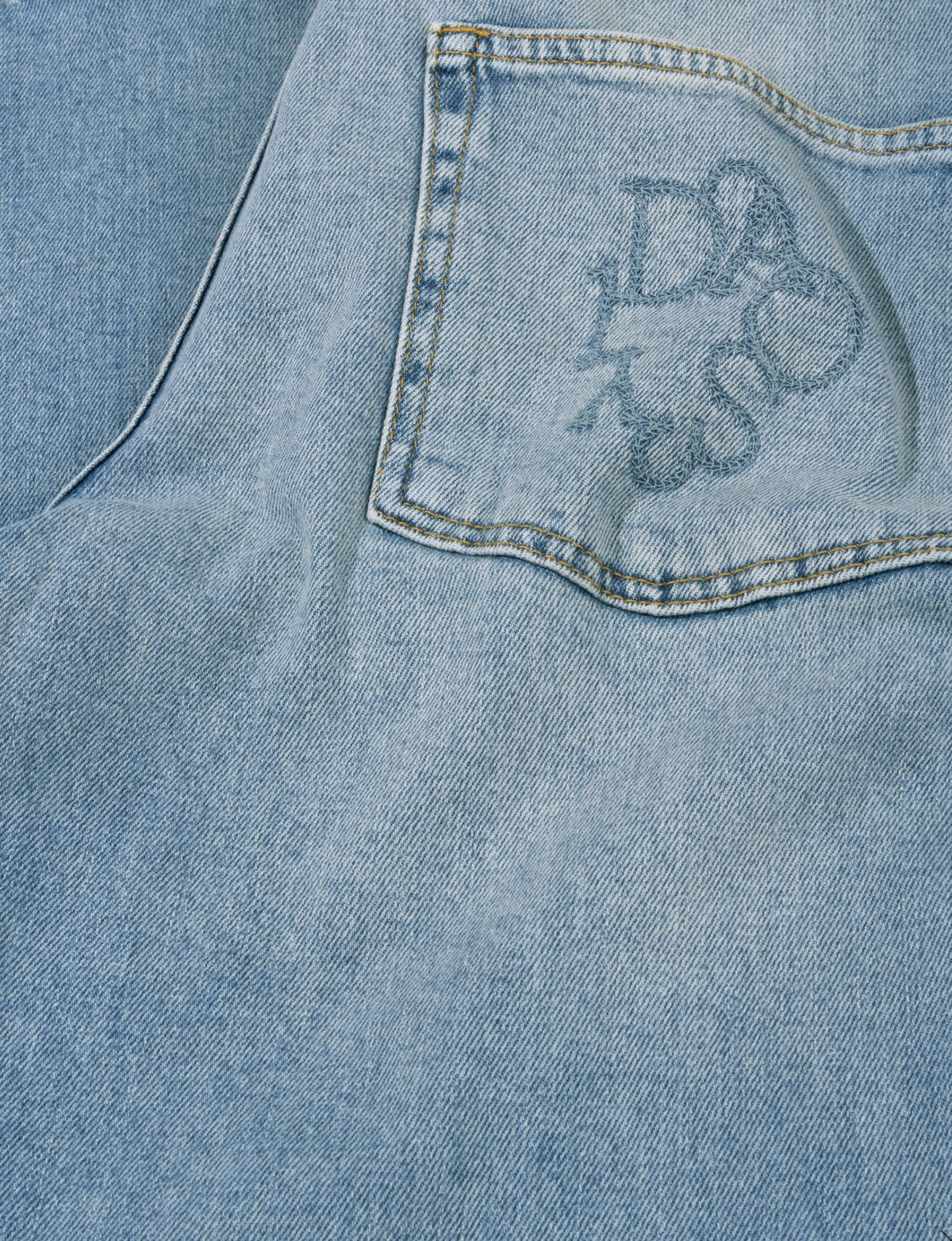 straight leg denim pants - 10DAYS