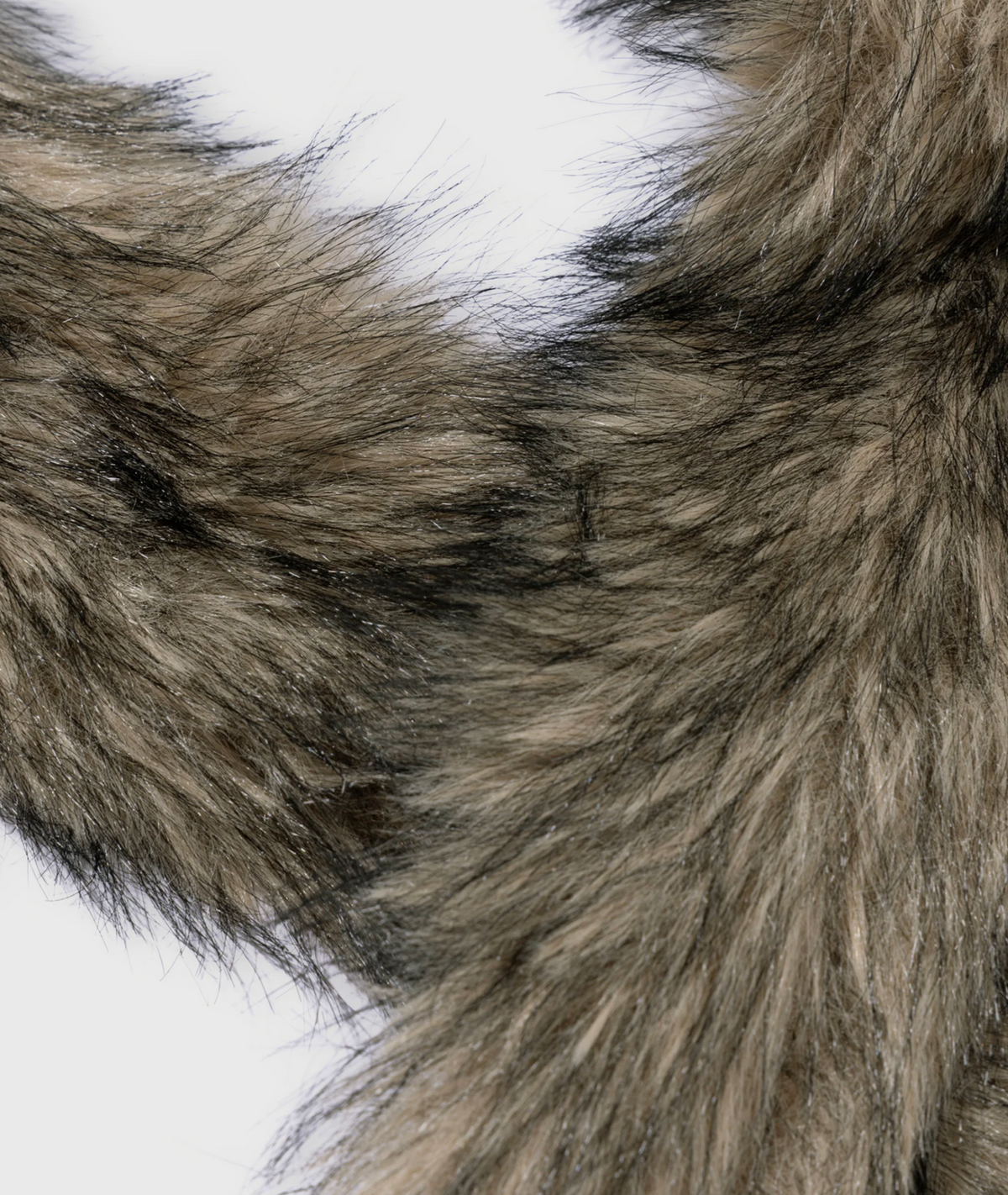 Two tone fluffy scarf    - 10Days Amsterdam