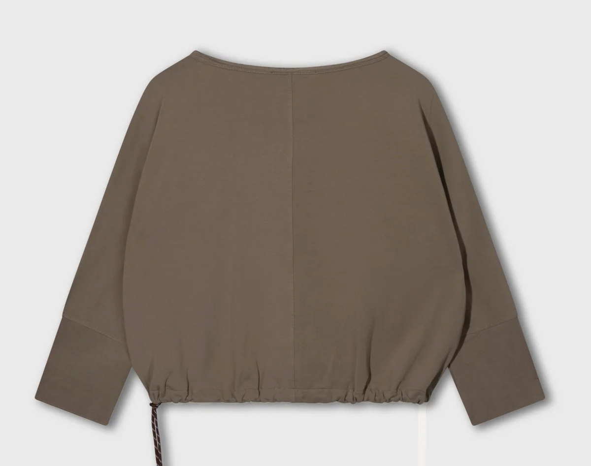 Batwing Top Fleece portobello - 10DAYS