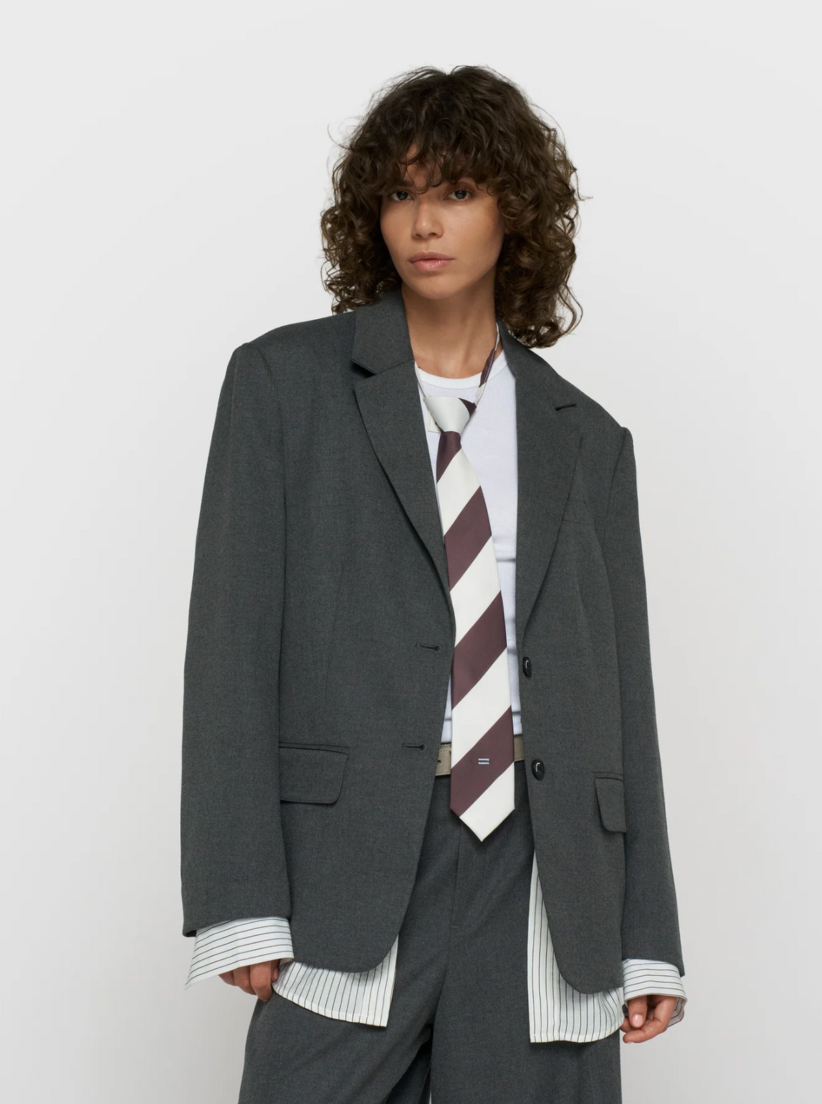 Statement Blazer stripes antra male  - 10DAYS