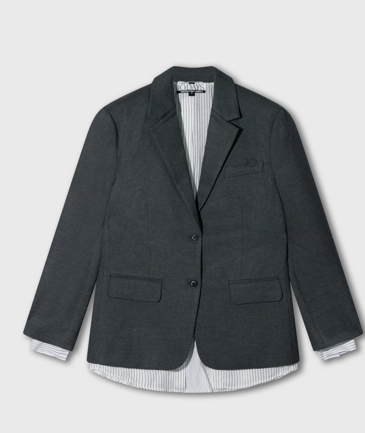 Statement Blazer stripes antra male  - 10DAYS
