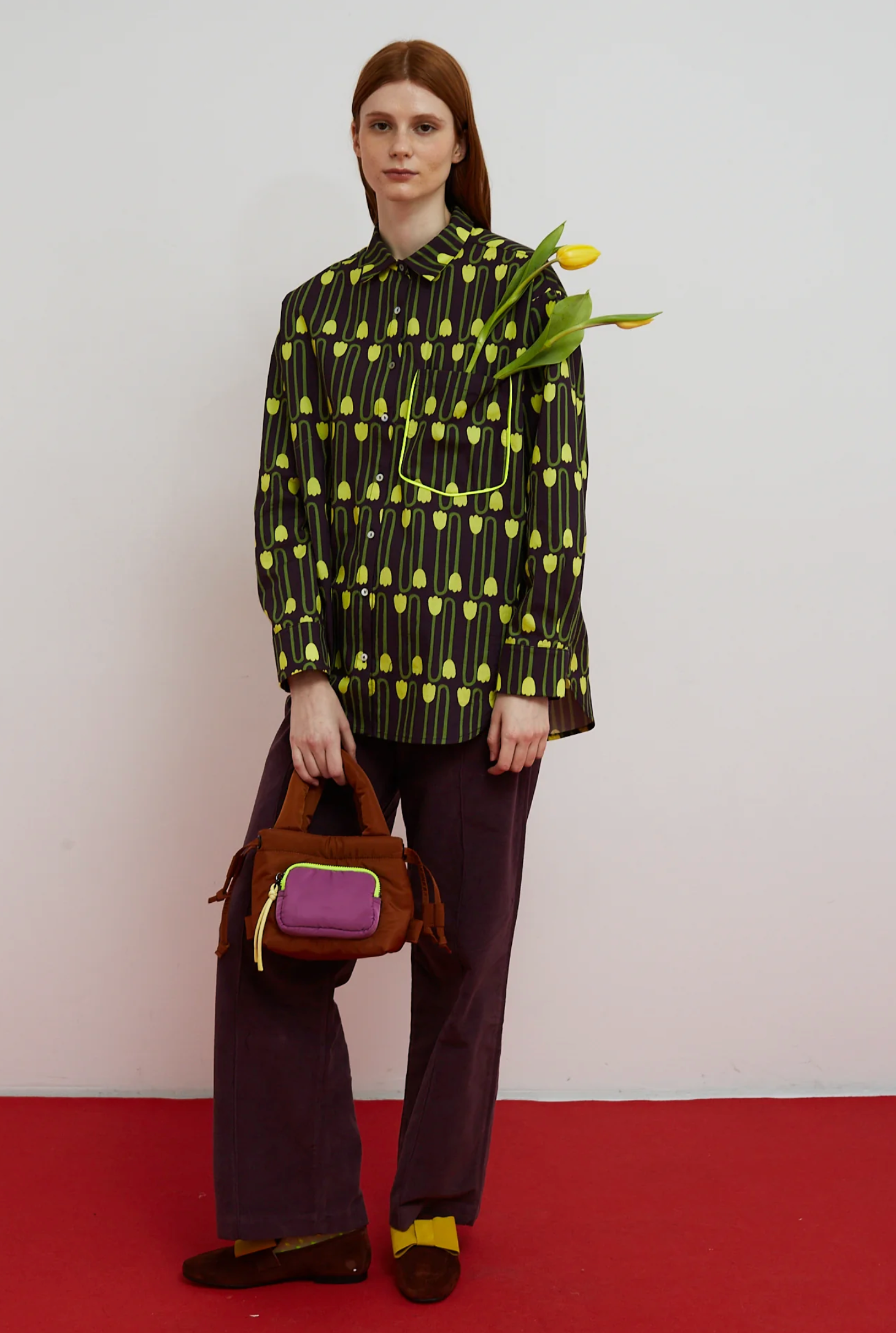 Hemd Boat Aubergine - DR BLOOM