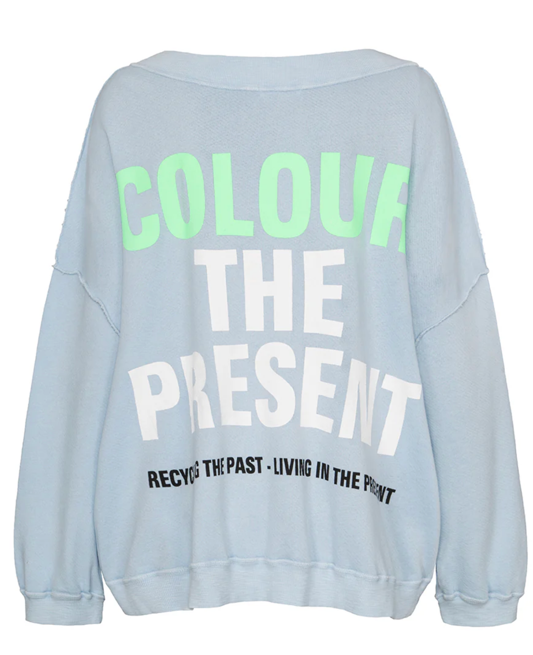 Sweater SKY_ ORGANIC Light blue   - Liv Bergen