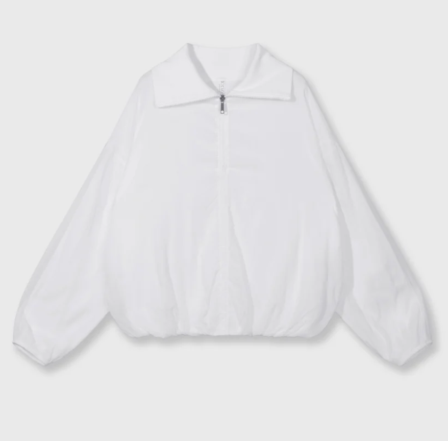 Half Zip Baloon Top -  10DAYS
