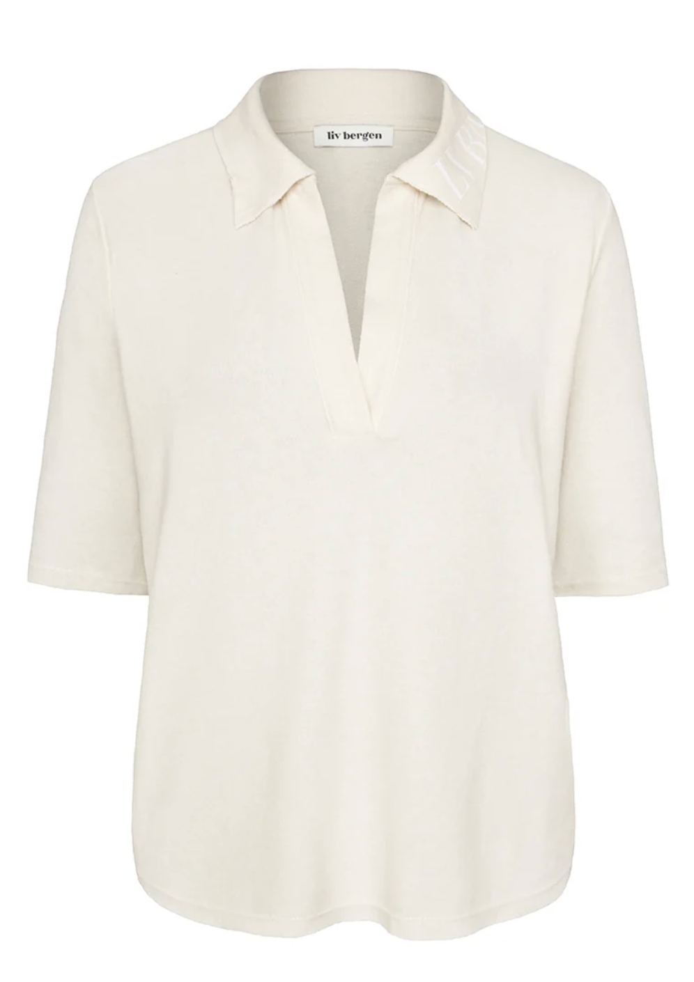 Polo Shirt NANCY TOFU  -  LIV BERGEN
