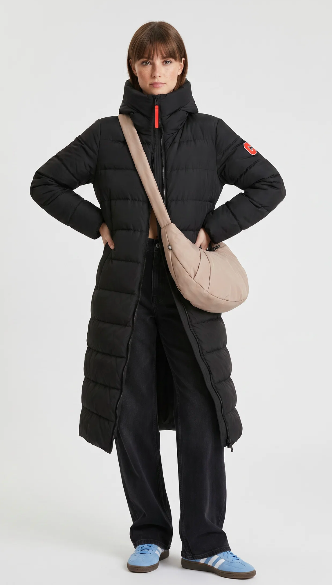 Langjacke/ Mantel  ZUERS  Sand  -  Originale C
