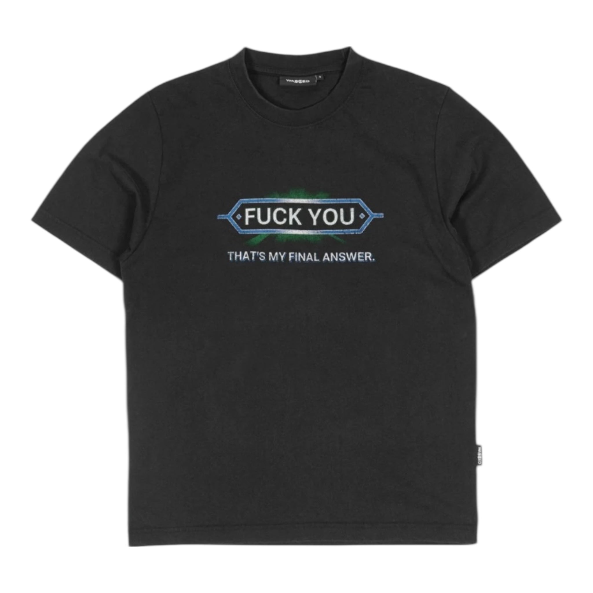 Answer T-Shirt Black - Wasted Paris