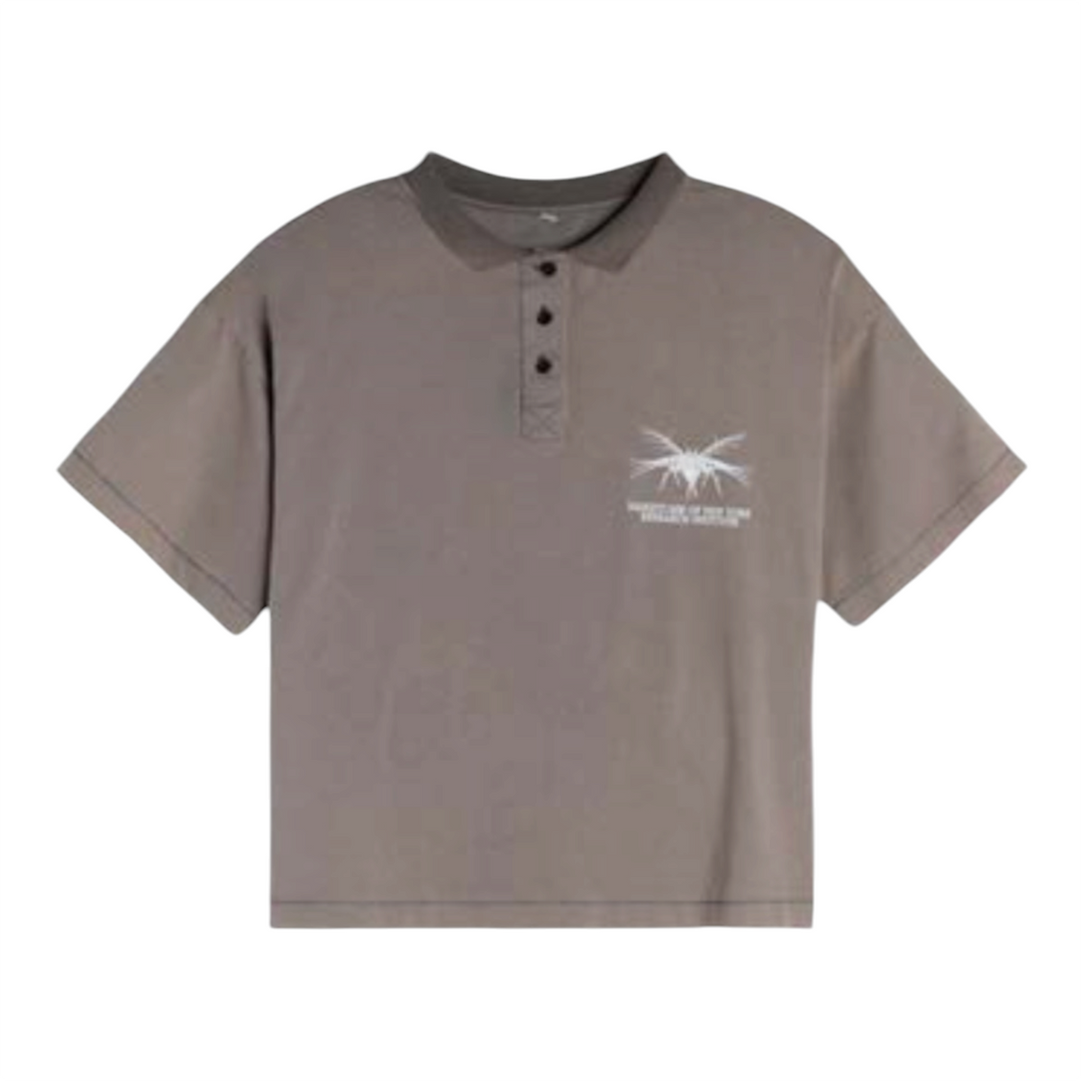 Research Polo Faded Brown - Basketcase Gallery