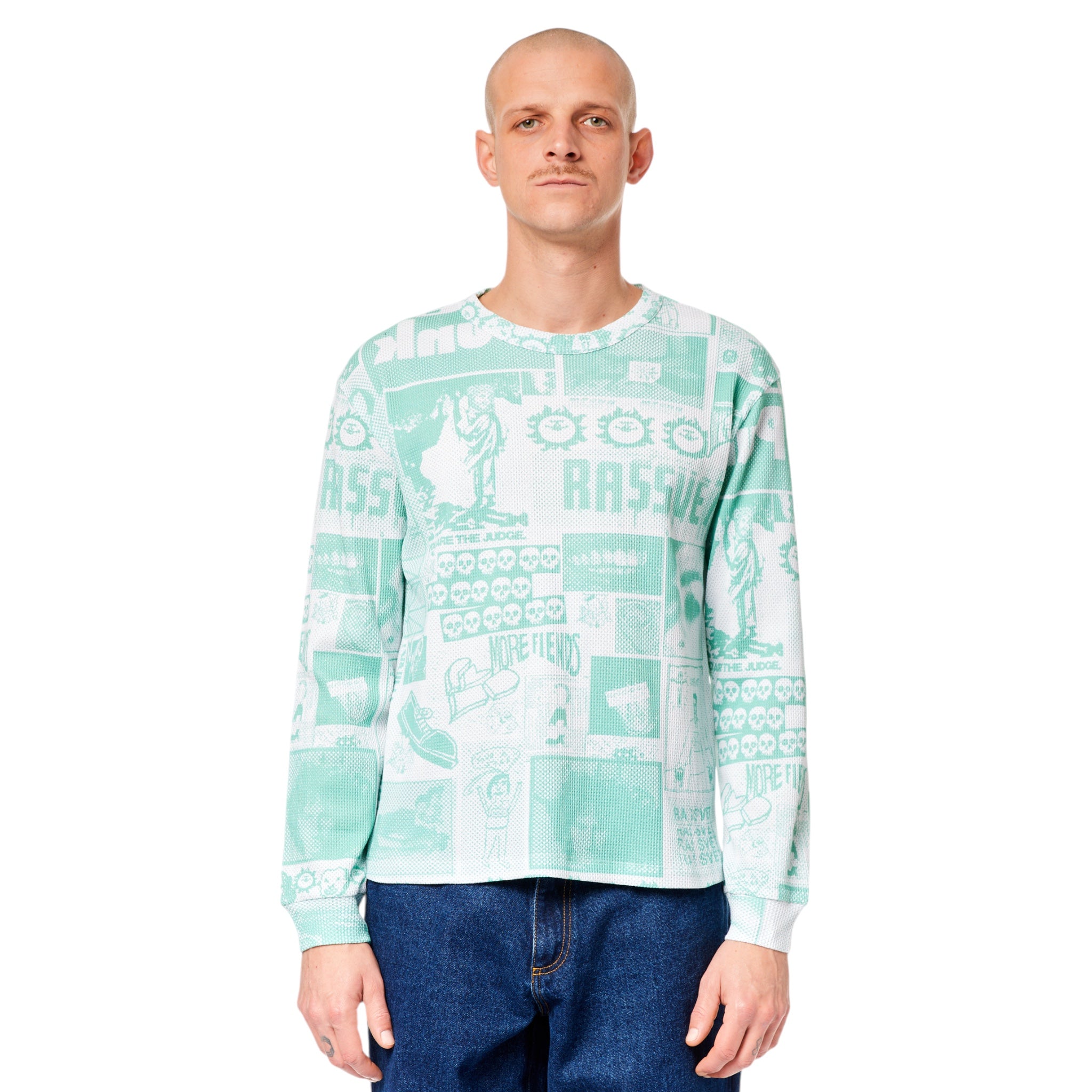 Collage Waffle Thermal LS Knit - Rassvet